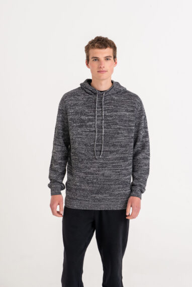 IGUAZU SUSTAINABLE KNIT HOODIE image 1
