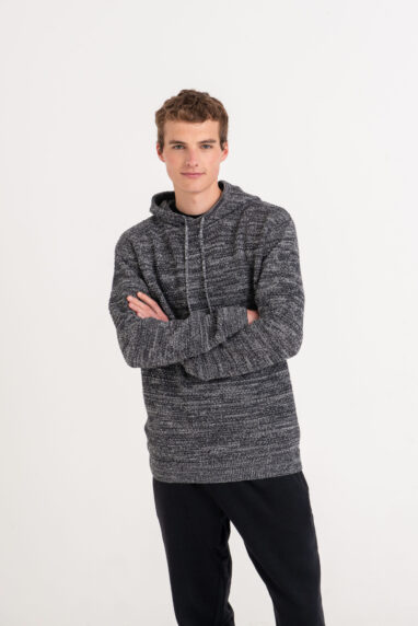 IGUAZU SUSTAINABLE KNIT HOODIE image 2