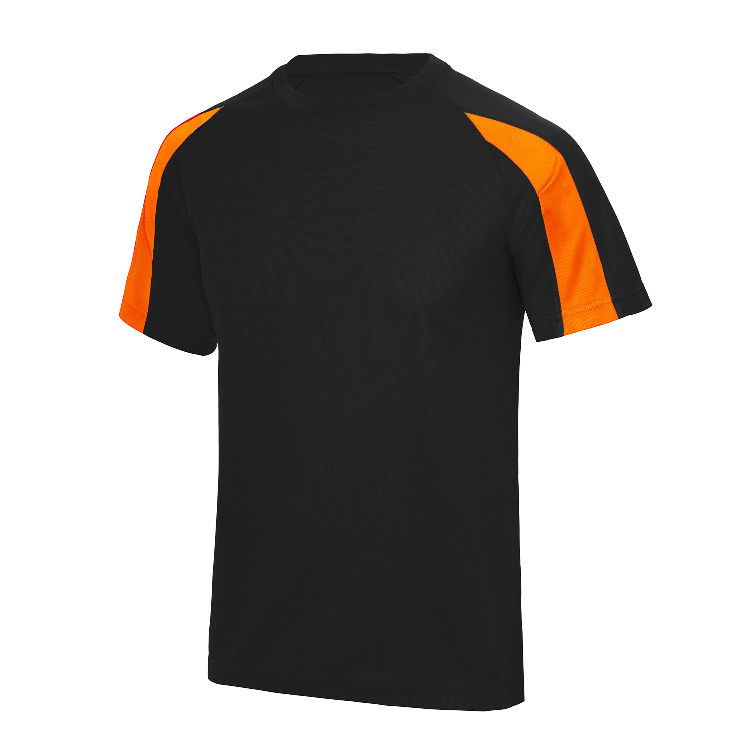 Photograph of the product in the colour JET BLACK/ELECTRIC ORANGE to showcase it.
