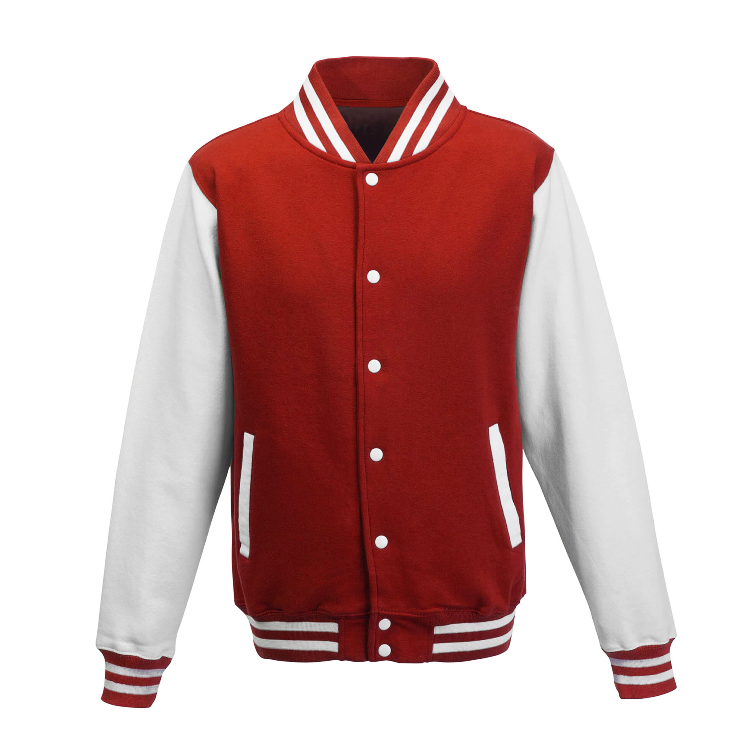 Photograph of the product in the colour FIRE RED/WHITE to showcase it.