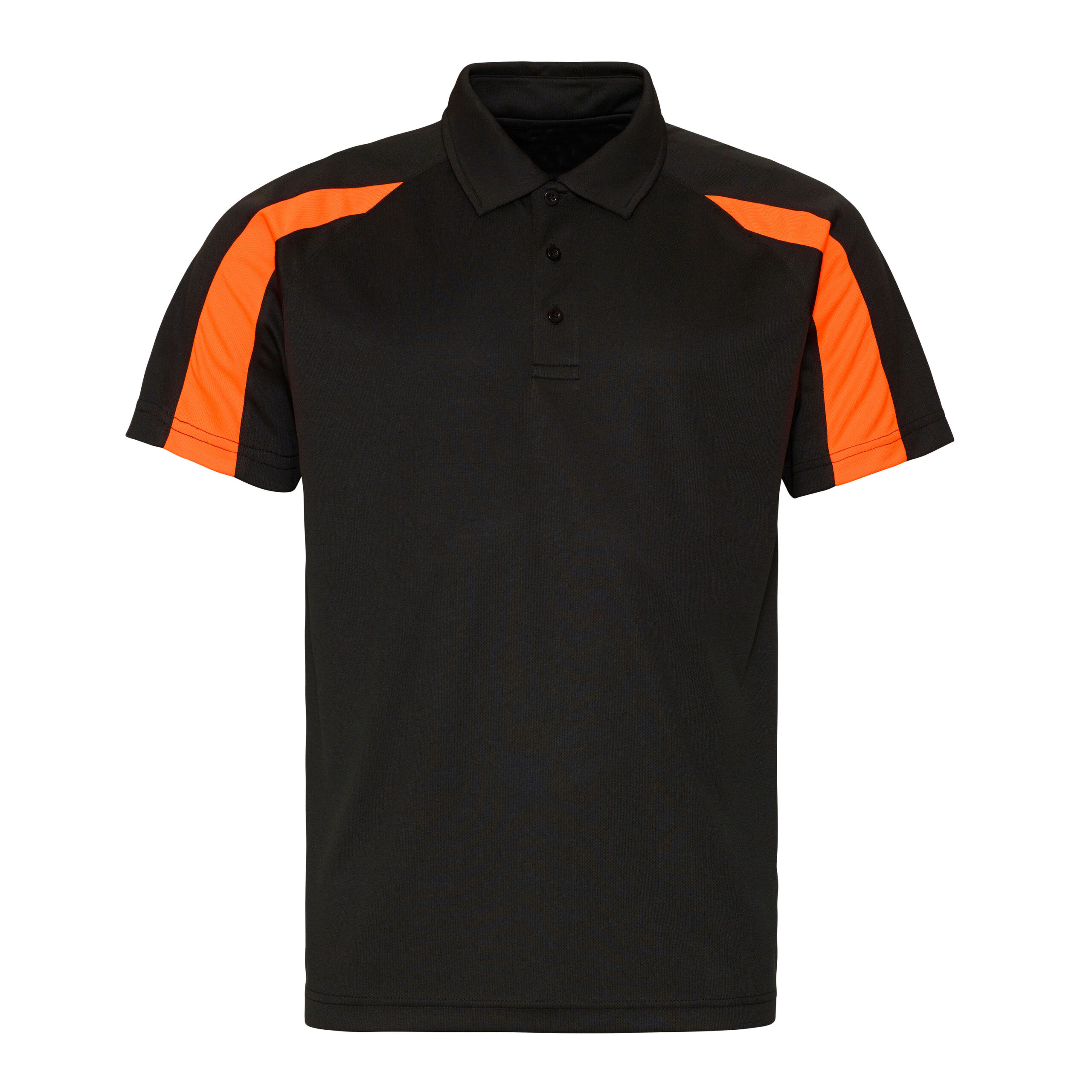 Photograph of the product in the colour JET BLACK/ELECTRIC ORANGE to showcase it.