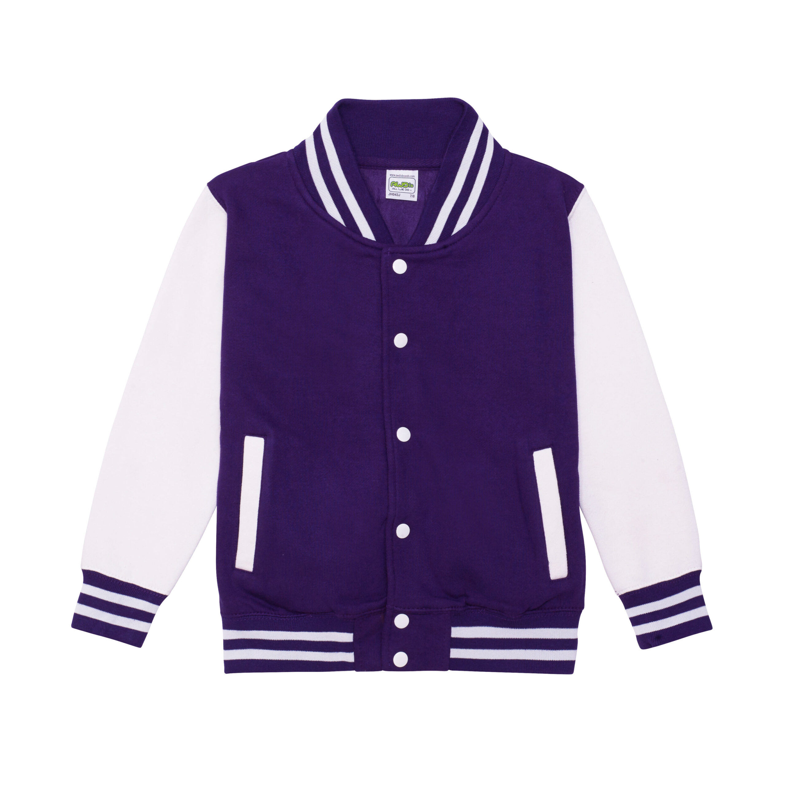 Photograph of the product in the colour PURPLE/WHITE to showcase it.
