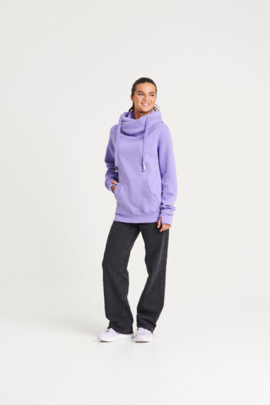 CROSS NECK HOODIE image 1