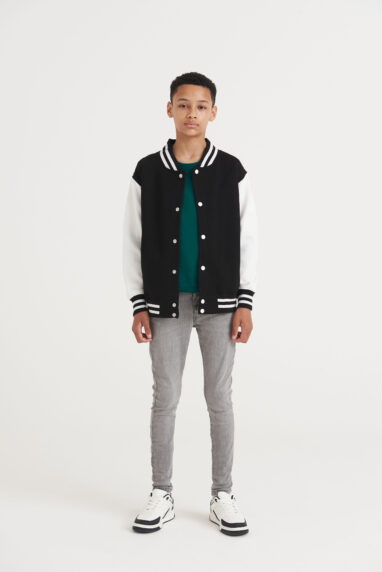 KIDS’ VARSITY JACKET image 1