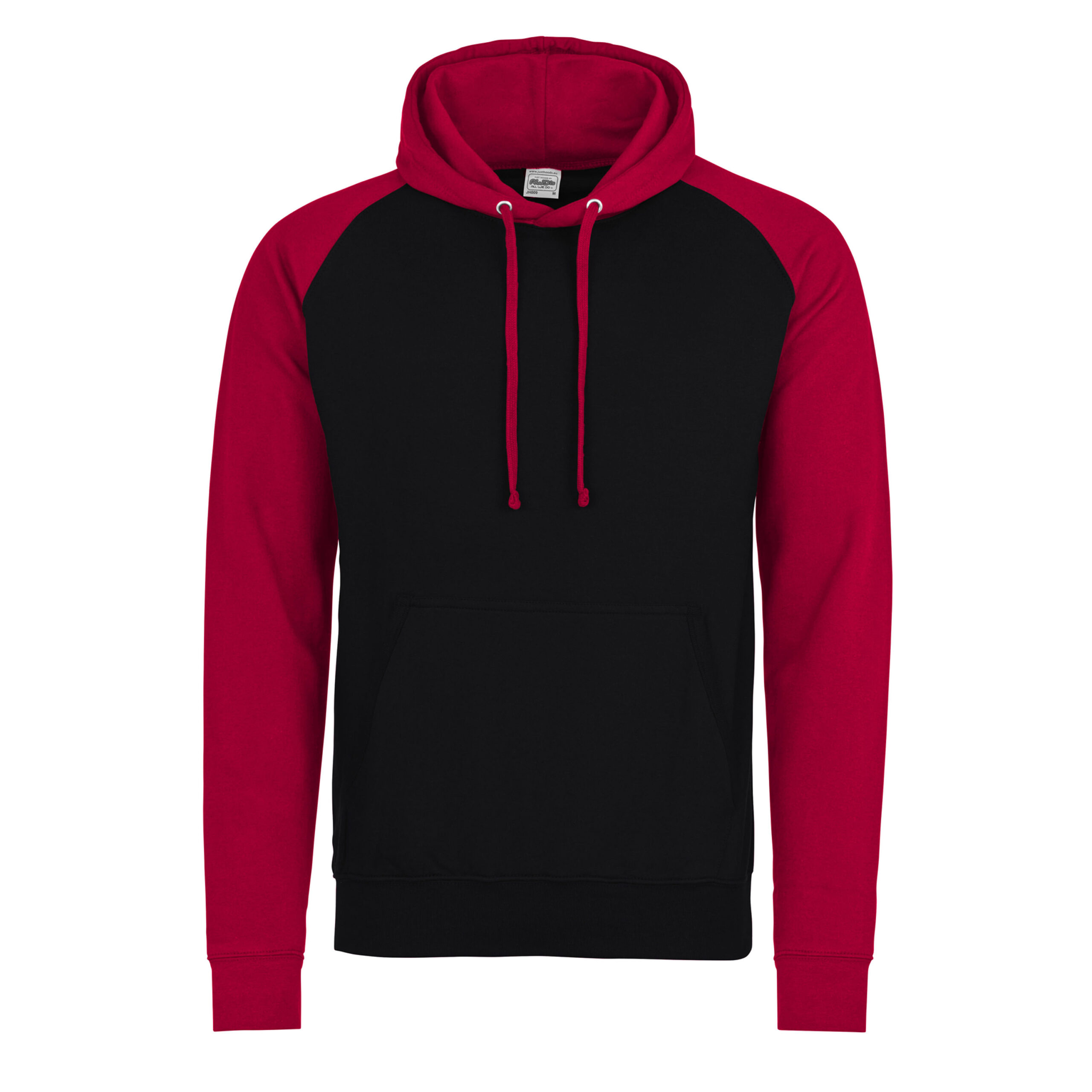 Photograph of the product in the colour JET BLACK/FIRE RED to showcase it.
