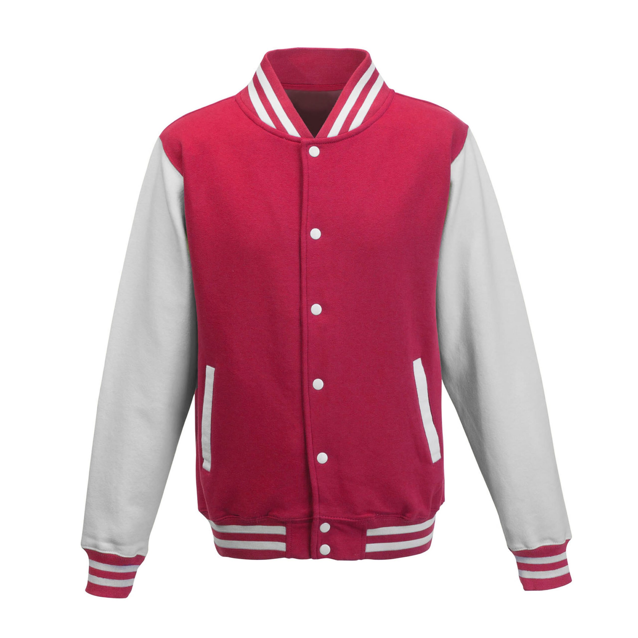 Photograph of the product in the colour HOT PINK/WHITE to showcase it.