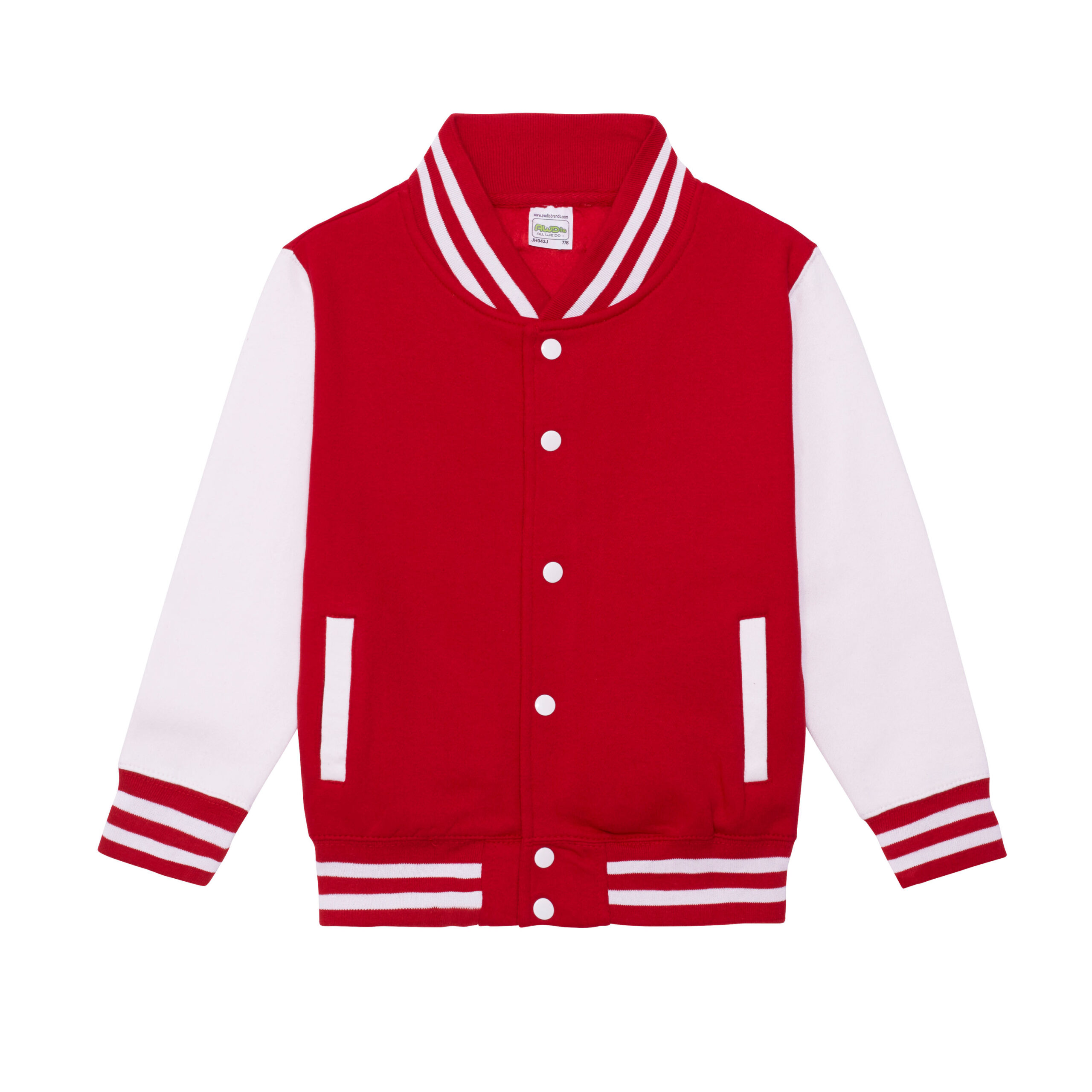 Photograph of the product in the colour FIRE RED/WHITE to showcase it.