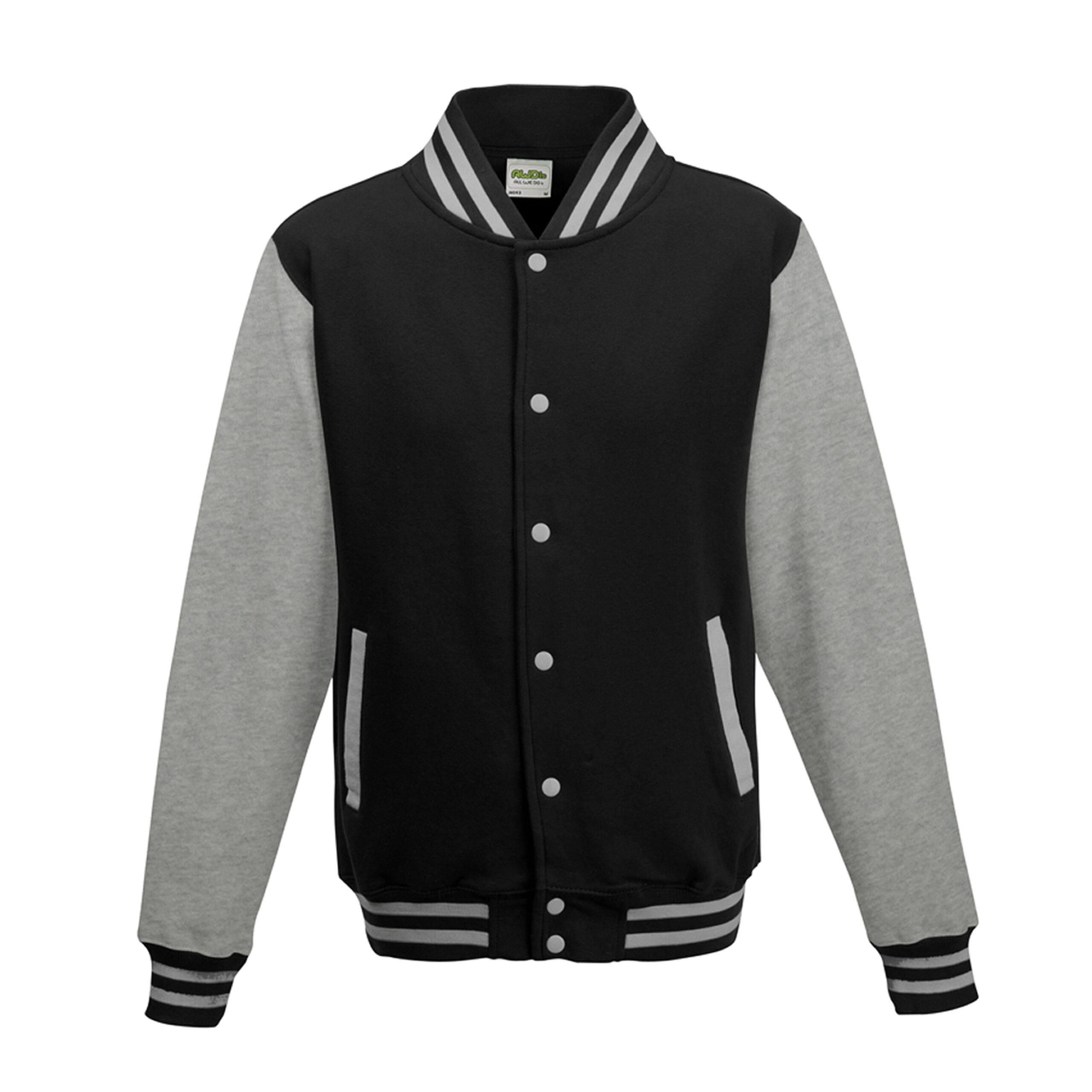 Photograph of the product in the colour JET BLACK/HEATHER GREY to showcase it.