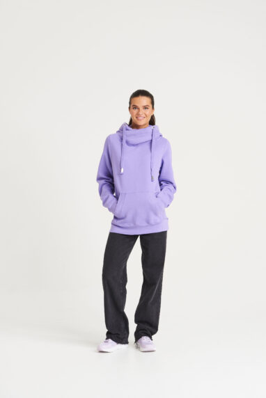 CROSS NECK HOODIE image 4