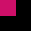 Small swatch tile in JET BLACK/HOT PINK to showcase it.