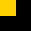 Small swatch tile in JET BLACK/SUN YELLOW to showcase it.