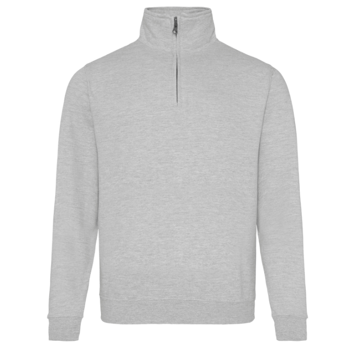Grey 1/4 zip jumper